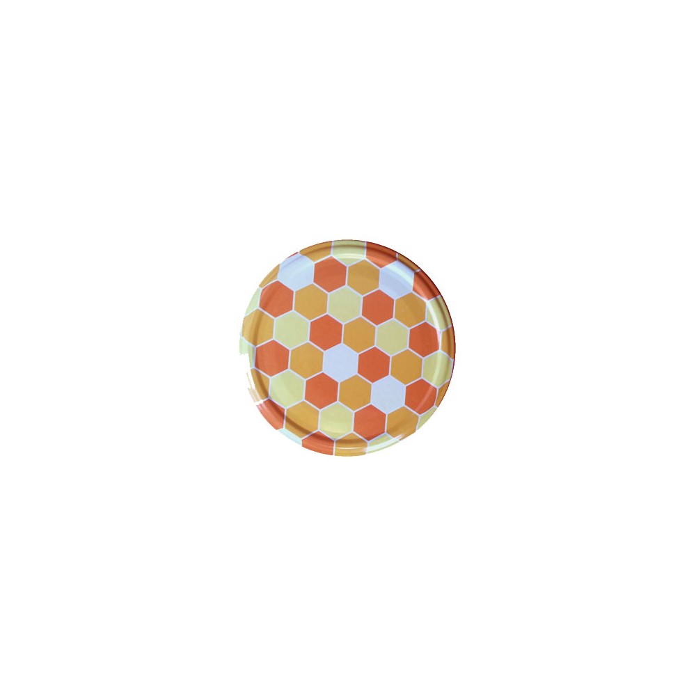 82mm Twist-Off Lid (Beehive Cartoon) x 10 Lids